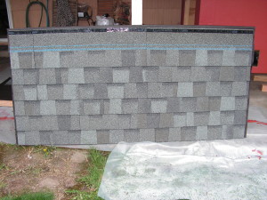 Chicken House Roof Panel Shingled