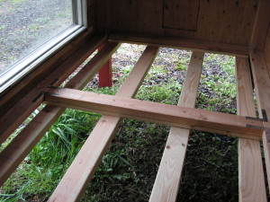 Chicken House Removable Floor - Support Frame